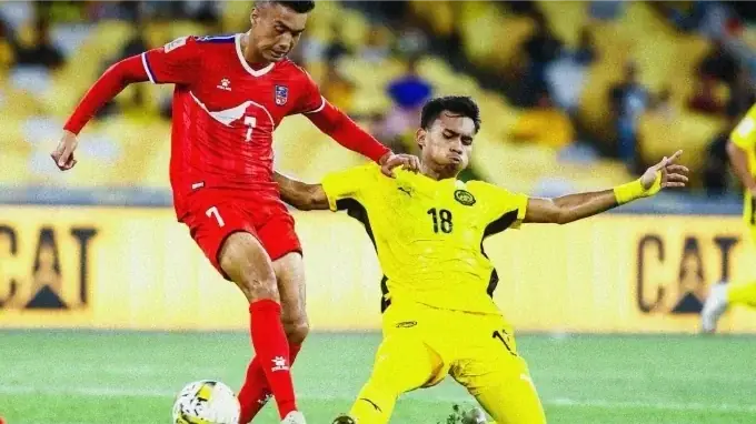 Malaysia củng cố ngôi đầu bảng F vòng loại Asian Cup